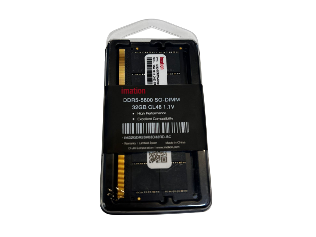 Buy Imation 32GB DDR5 5600MHz Laptop RAM | in Qatar Buy Imation 32GB DDR5 5600MHz Laptop RAM | in Qatar